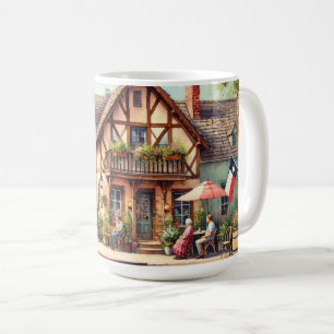 Cafe in Fredericksburg Texas Coffee Mug