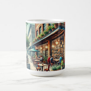 Cafe in Houston Texas Coffee Mug
