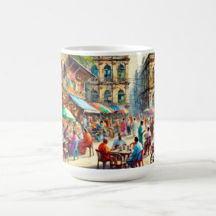 Cafe in Kolkata India Coffee Mug