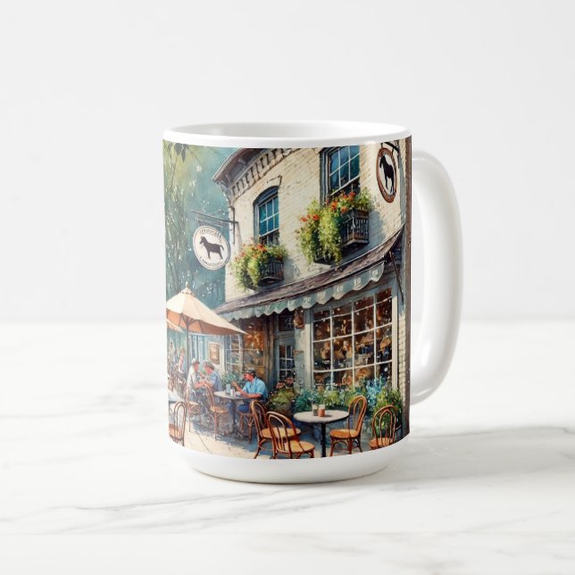 Cafe in Lexington Kentucky Coffee Mug (Front Right)