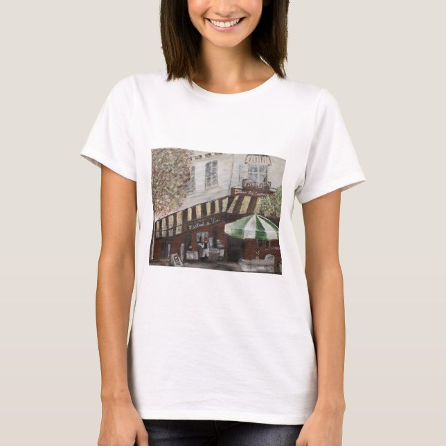 Café in Paris T-Shirt (Front)