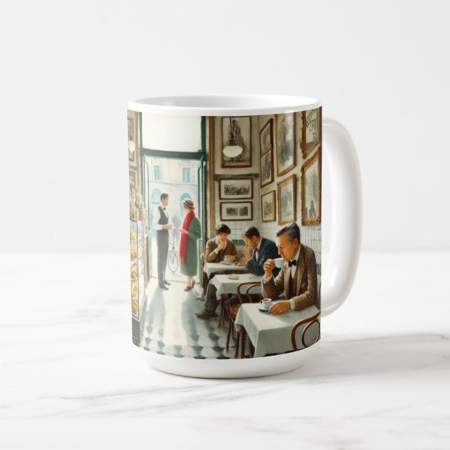 Cafe in Rome Mug (Front Right)