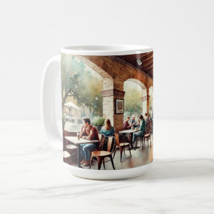 Cafe in San Antonio Texas Coffee Mug