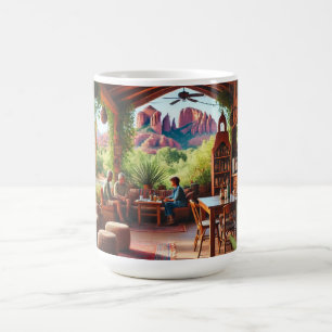 Cafe in Sedona Arizona Coffee Mug