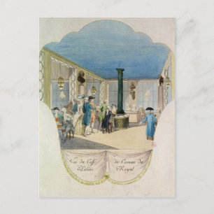 Cafe in the cellar of the Palais-Royal Postcard