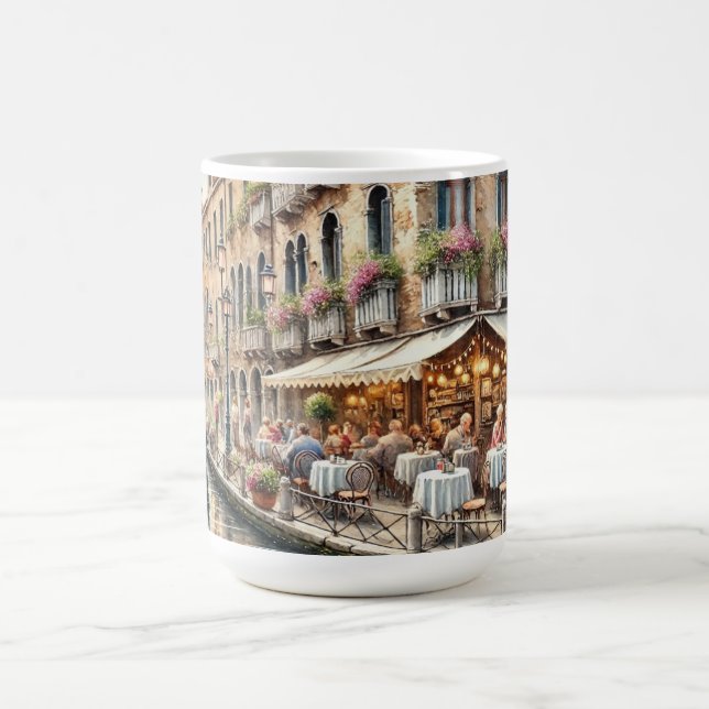 Cafe in Venice Coffee Mug (Center)