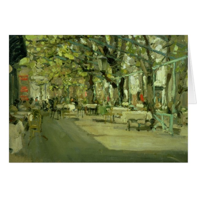 Cafe in Yalta, 1905 (Front Horizontal)