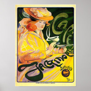 Cafe Jacqmotte Poster