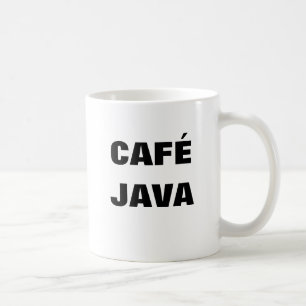 CAFÉ JAVA mug