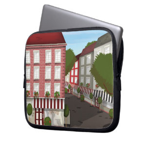café laptop sleeve