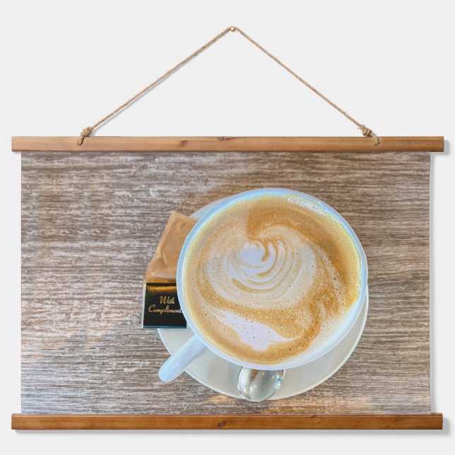 Cafe Latte Hanging Tapestry (Front)