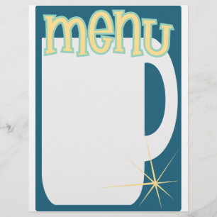 Cafe Menu