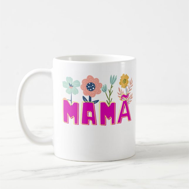 Cafe mug Mother's Day 11 Oz Ceramics W-PT ZLE (Left)