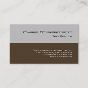 Cafe Noir Black Silver Grey Charming Business Card