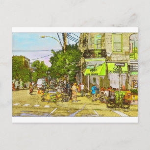 Cafe Olympico Postcard