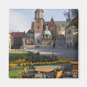 Cafe overlooking Wawel Cathedral, Wawel Hill, Magnet