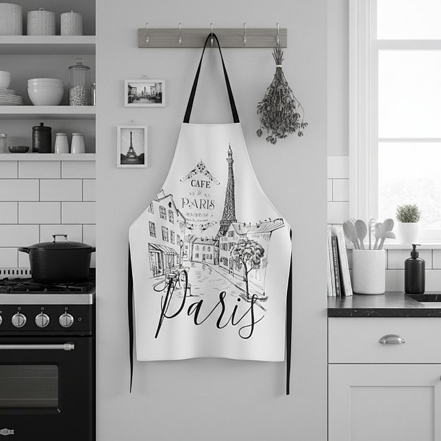 Cafe Paris   Apron (Creator Uploaded)