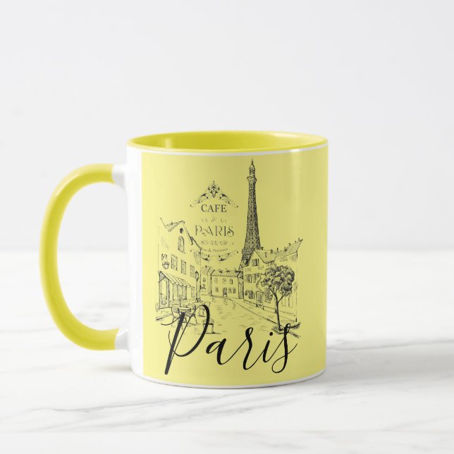 Cafe Paris   Coffee Mug (Left)