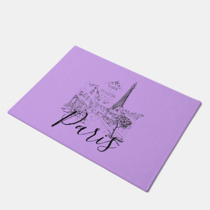 Cafe Paris Doormat