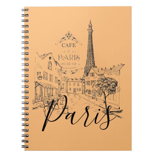 Cafe Paris   Notebook (Front)