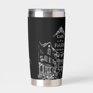 Cafe Paris personalised Insulated Tumbler