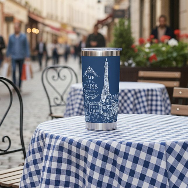 Cafe Paris personalised Insulated Tumbler (Creator Uploaded)