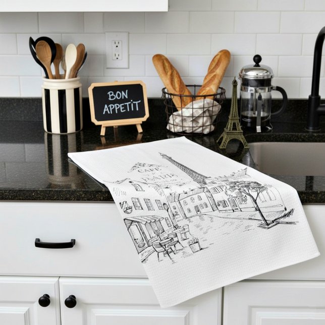 Cafe Paris Tea Towel (Creator Uploaded)