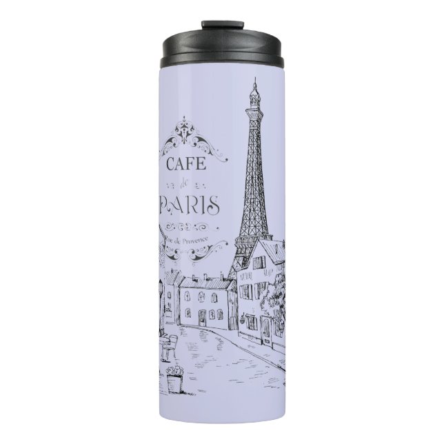 Cafe Paris Thermal Tumbler (Front)