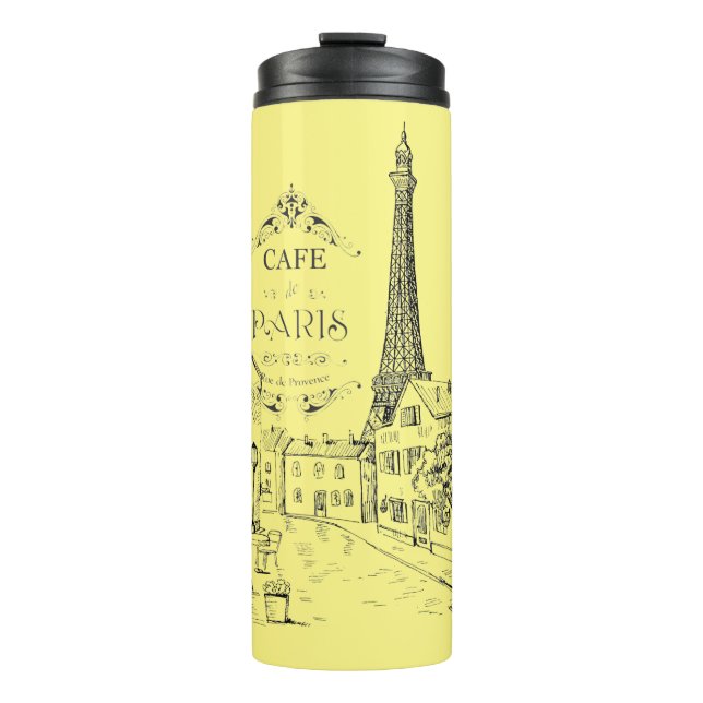 Cafe Paris Thermal Tumbler (Front)