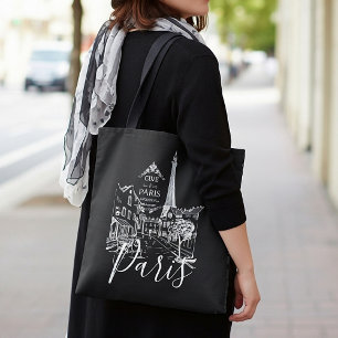 Cafe Paris   Tote Bag
