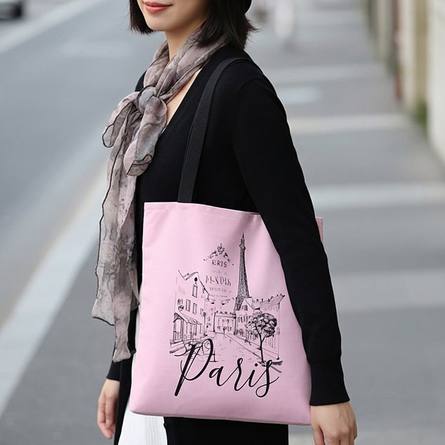 Cafe Paris   Tote Bag (Creator Uploaded)