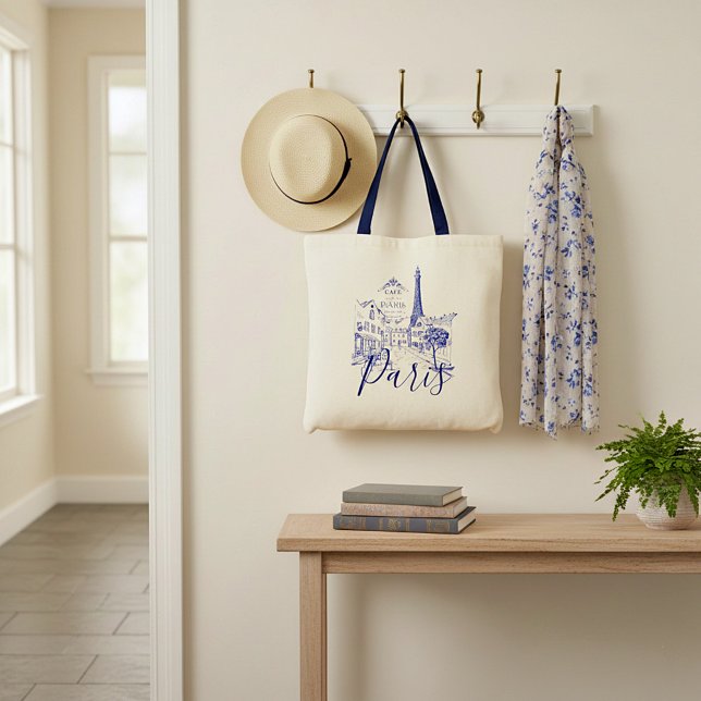 Cafe Paris   Tote Bag (Creator Uploaded)
