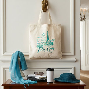 Cafe Paris   Tote Bag
