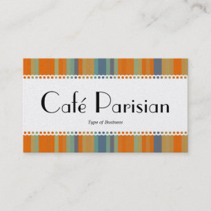 Café Parisian (Scalloped) - 03 Gold Card