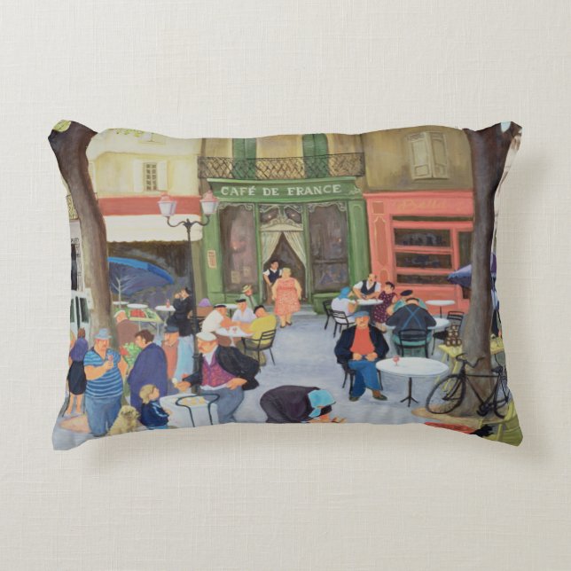 Cafe Provence Decorative Cushion (Front)