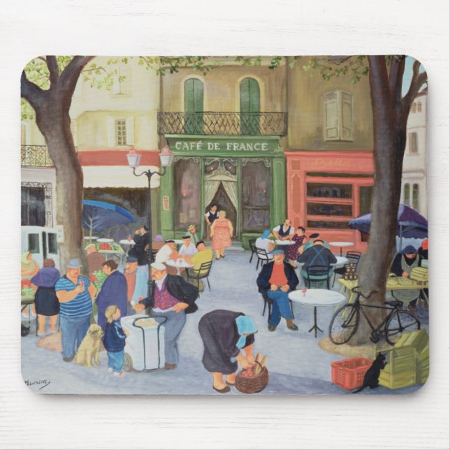 Cafe Provence Mouse Mat (Front)
