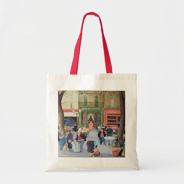 Cafe Provence Tote Bag (Front)