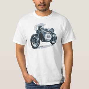 Cafe Racer Classic Motorcycle T-Shirt
