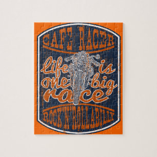 Cafe racer jigsaw puzzle