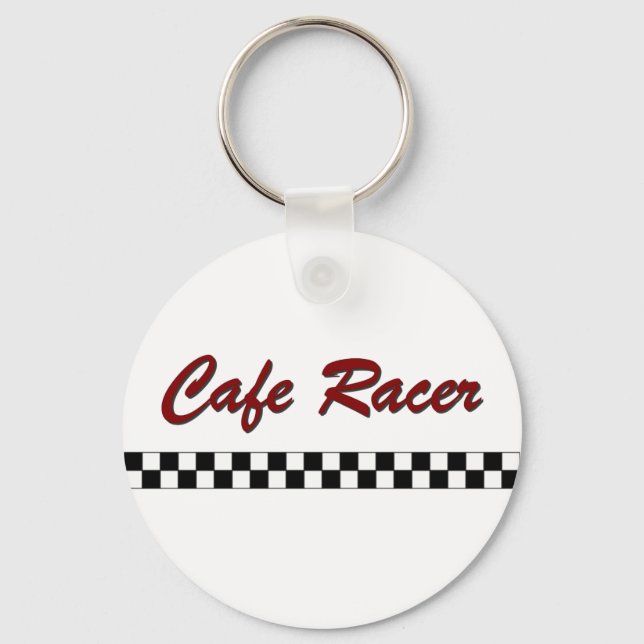 Cafe Racer Key Ring (Front)