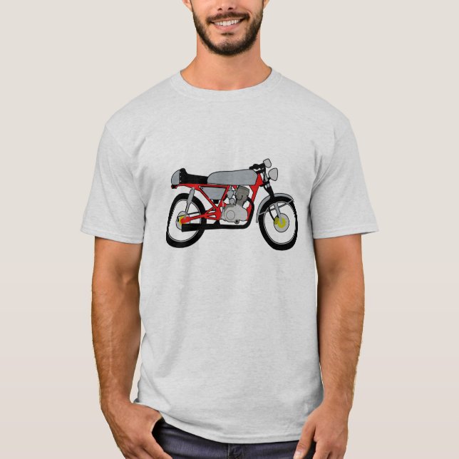 Cafe Racer Motorcycle T-Shirt (Front)