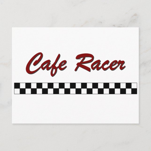 Cafe Racer Postcard (Front)