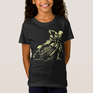 cafe racer t - ghost drift rider -  motorcycle T-Shirt