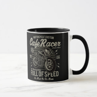 Cafe Racer Work Hard Race Hard Go Fast or Go Home Mug