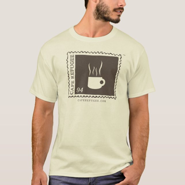 Cafe Refugee Logo Shirt (Front)