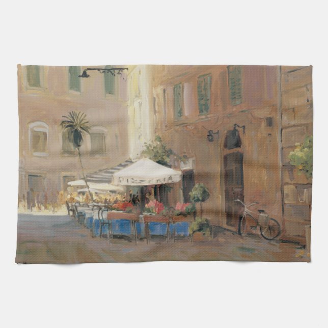 Café Roma Tea Towel (Horizontal)
