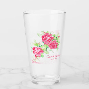 Cafe Roses Glass