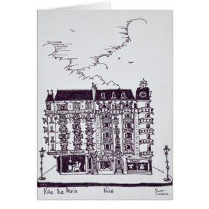 Cafe & Stores on Rue de Paris Old Nice, France