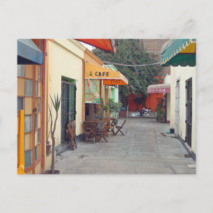 Cafe Street Postcard