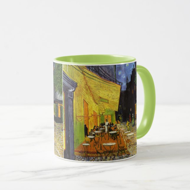 Cafe Terrace at Night by van Gogh Mug (Front Right)
